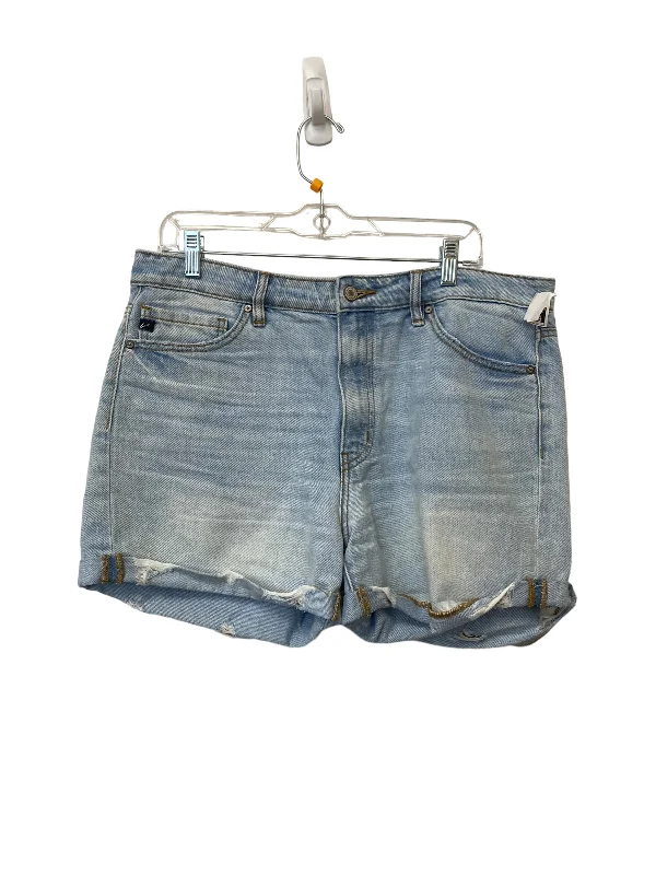 Blue Denim Shorts Kancan, Size 30