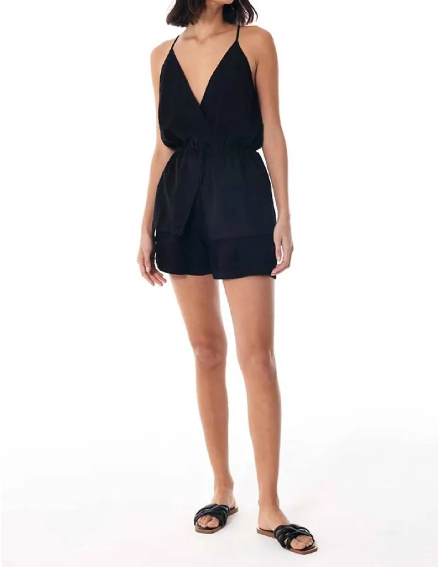 Kalea Mini Short In Black